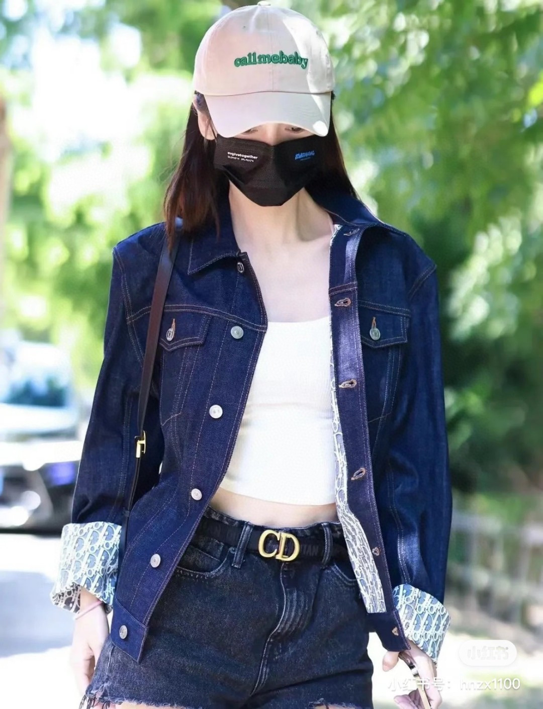 DIOR 老花满印花牛仔外套