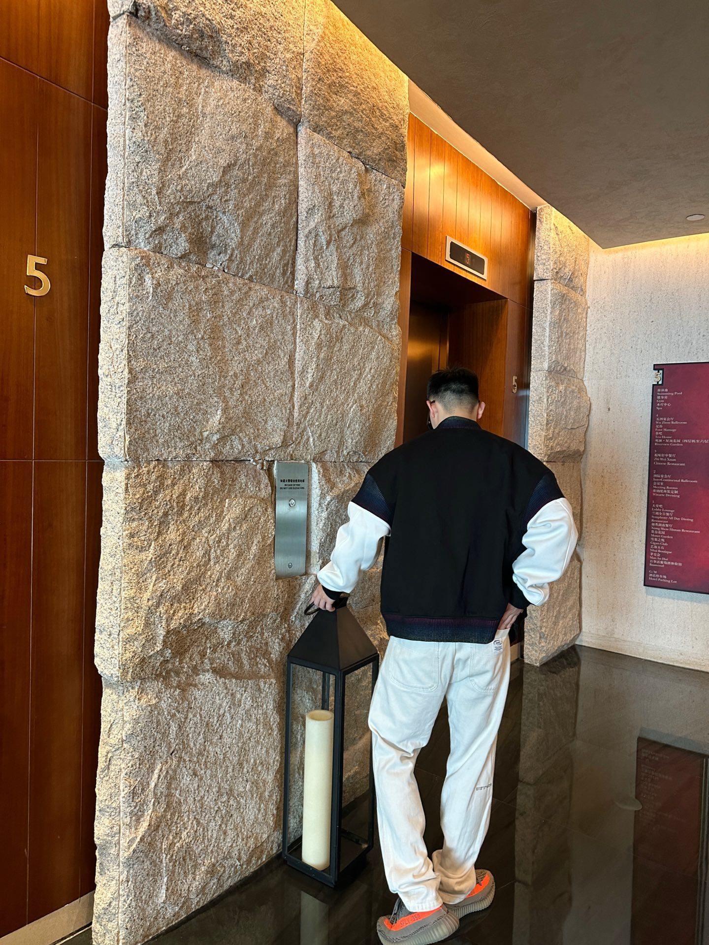 LOUIS VUITTON棉质针织束腰夹克棒球服