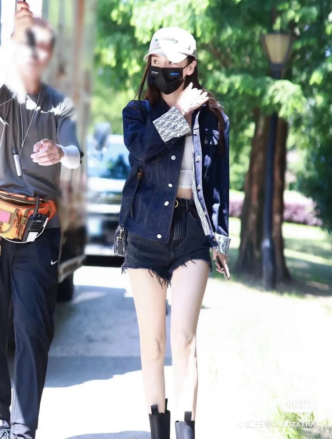 DIOR 老花满印花牛仔外套