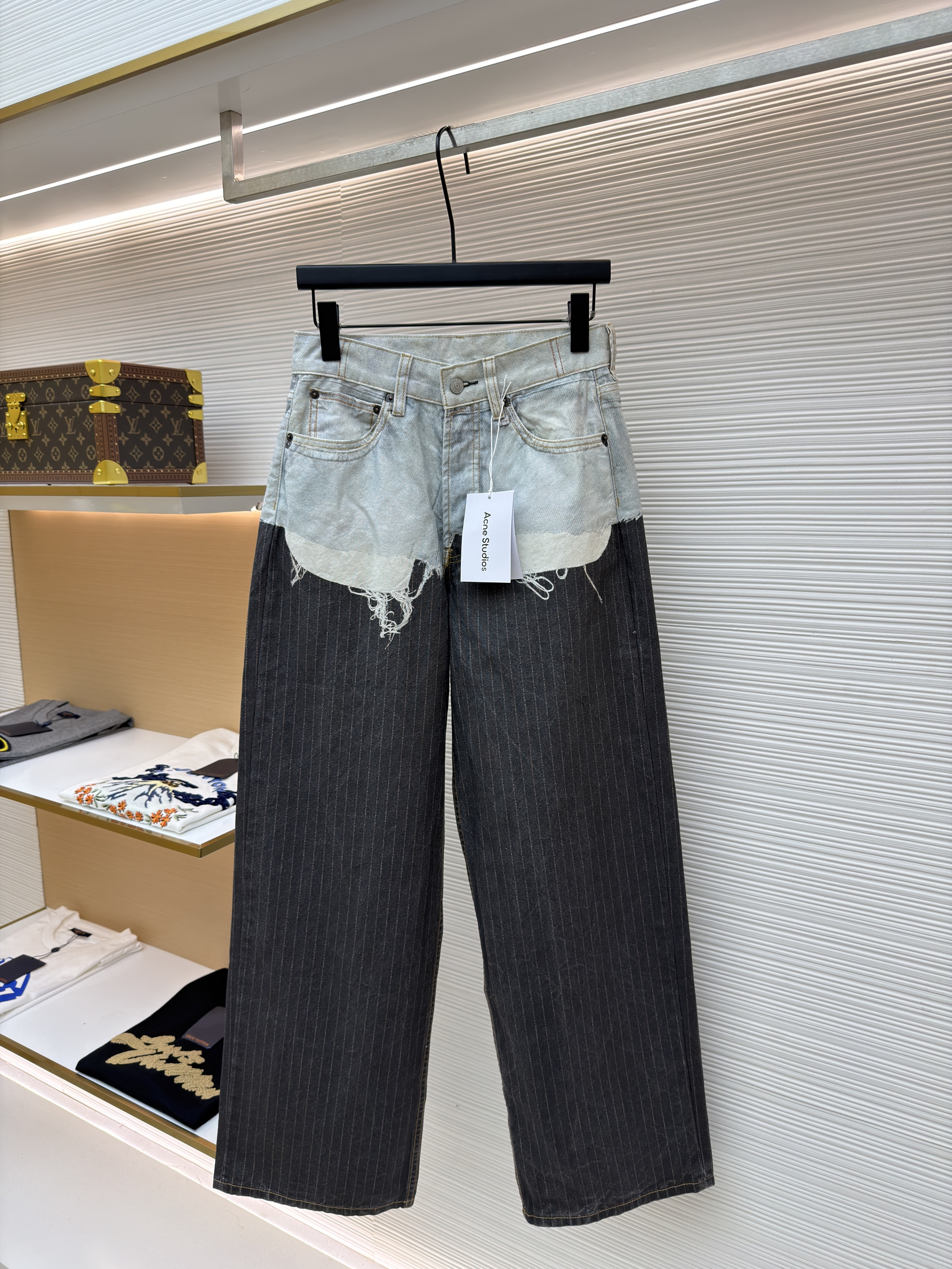 Acne Studios 拼接牛仔裤