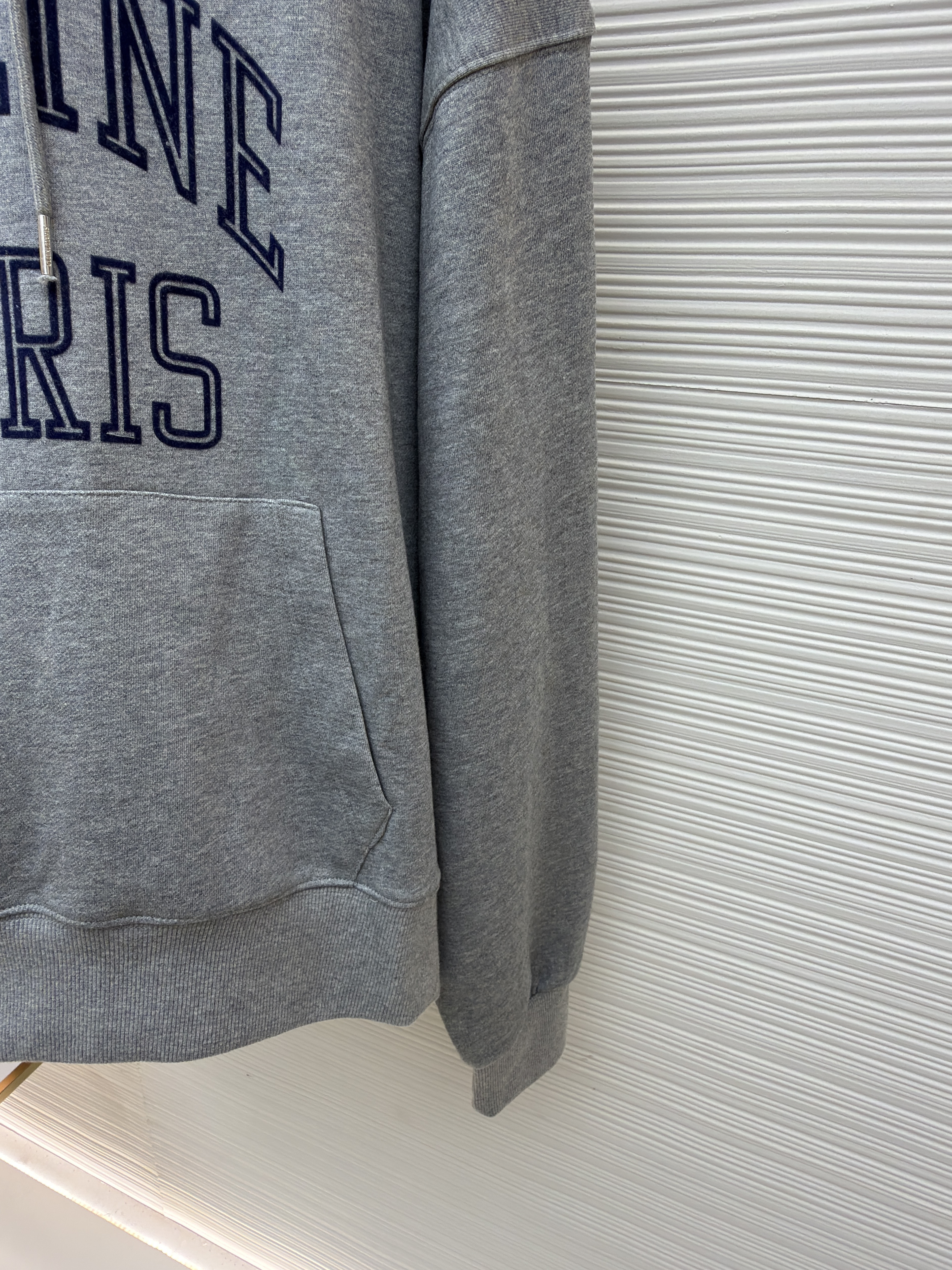 Celine 植绒兜帽卫衣