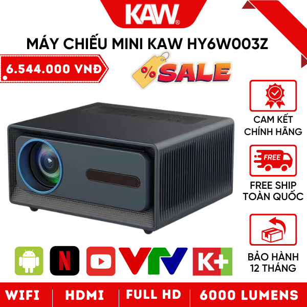 ម៉ាស៊ីនបញ្ចាំងរូបភាព 4K Android KAW XMAX10