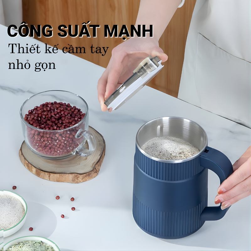 ម៉ាស៊ីនកិនគ្រាប់ស្ងួត និងសាច់ (Dry Grain & Meat Grinder) ម៉ូលតីហ្វុងសិន (Multifunctional)