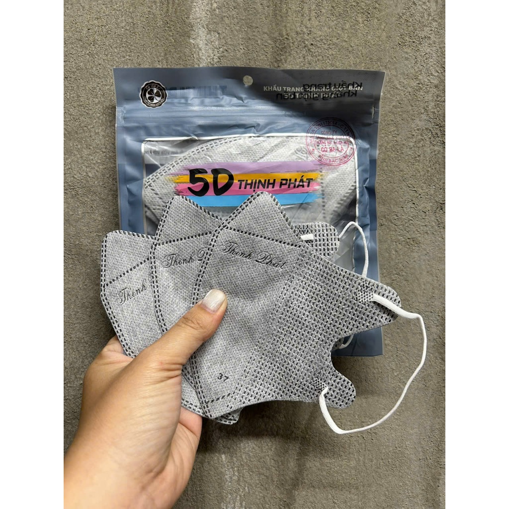 [កញ្ចប់ 100 សន្លឹក] ម៉ាស់ 5D Tan Phat / Thinh Phat