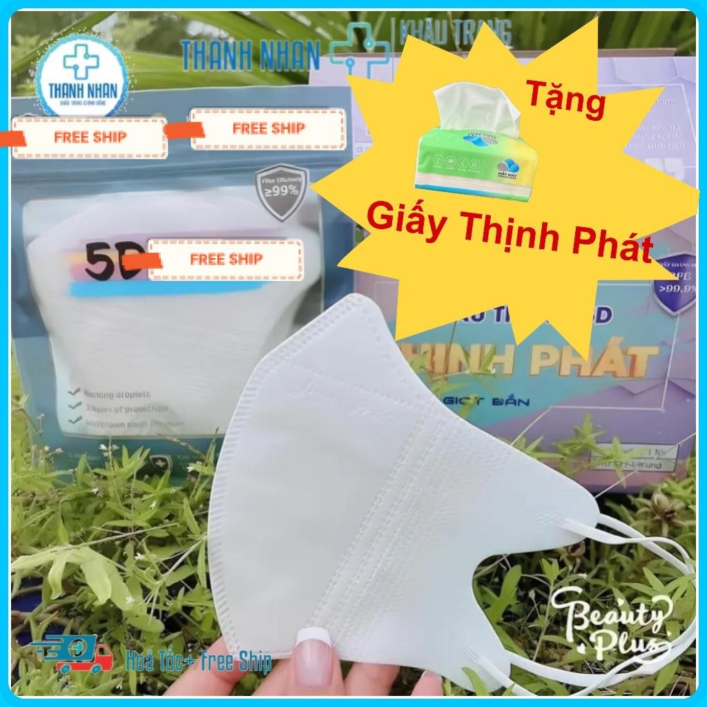 [កញ្ចប់ 100 សន្លឹក] ម៉ាស់ 5D Tan Phat / Thinh Phat