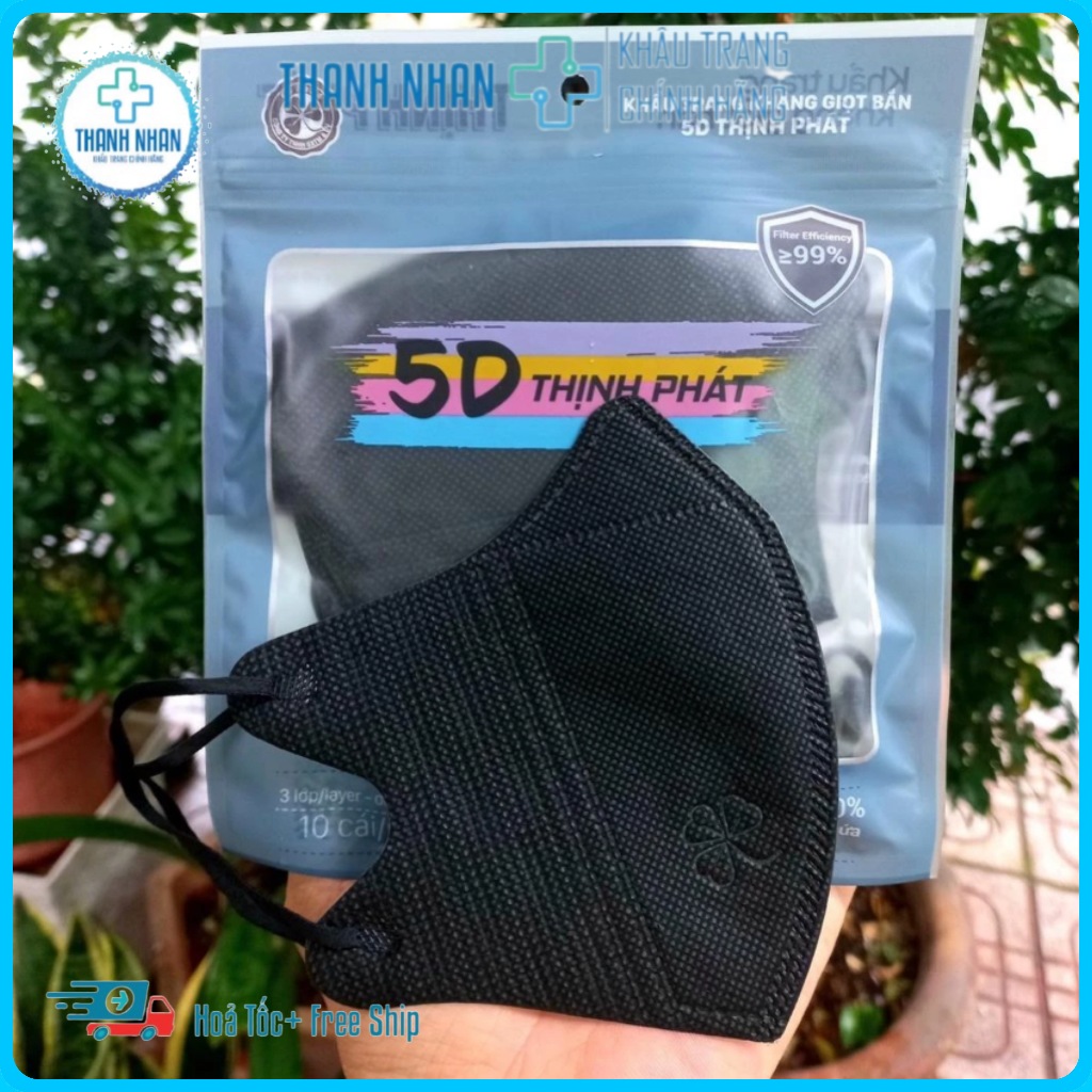 [កញ្ចប់ 100 សន្លឹក] ម៉ាស់ 5D Tan Phat / Thinh Phat