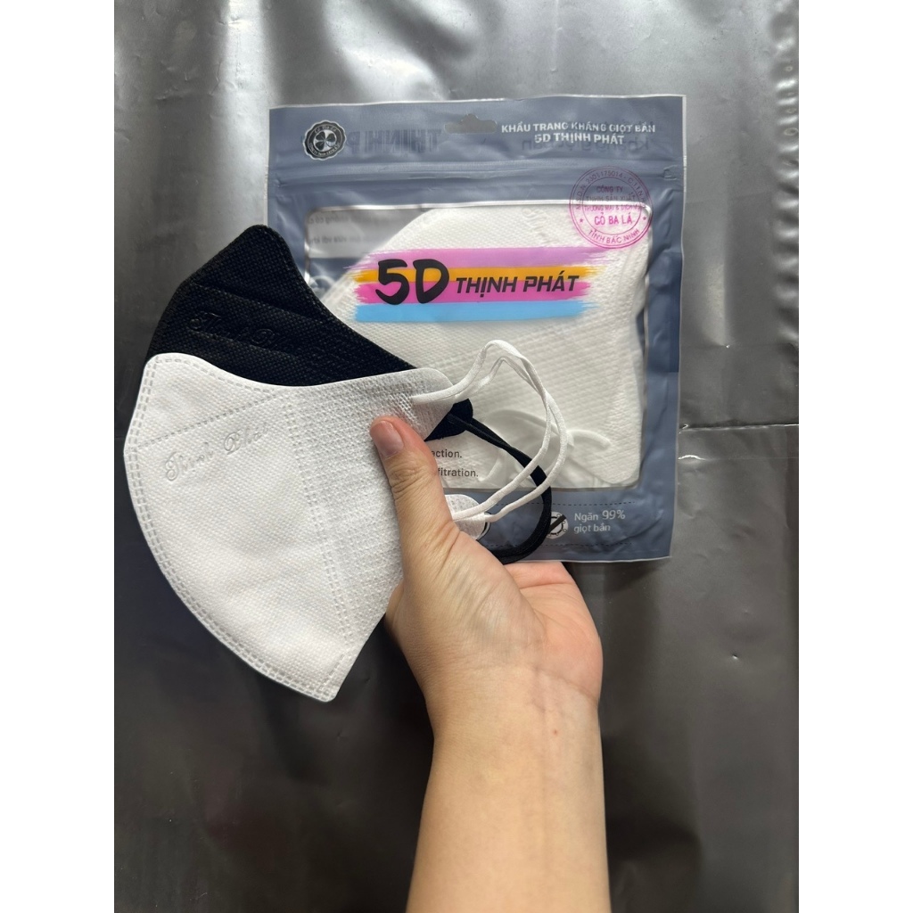 [កញ្ចប់ 100 សន្លឹក] ម៉ាស់ 5D Tan Phat / Thinh Phat