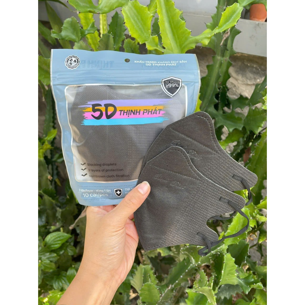 [កញ្ចប់ 100 សន្លឹក] ម៉ាស់ 5D Tan Phat / Thinh Phat