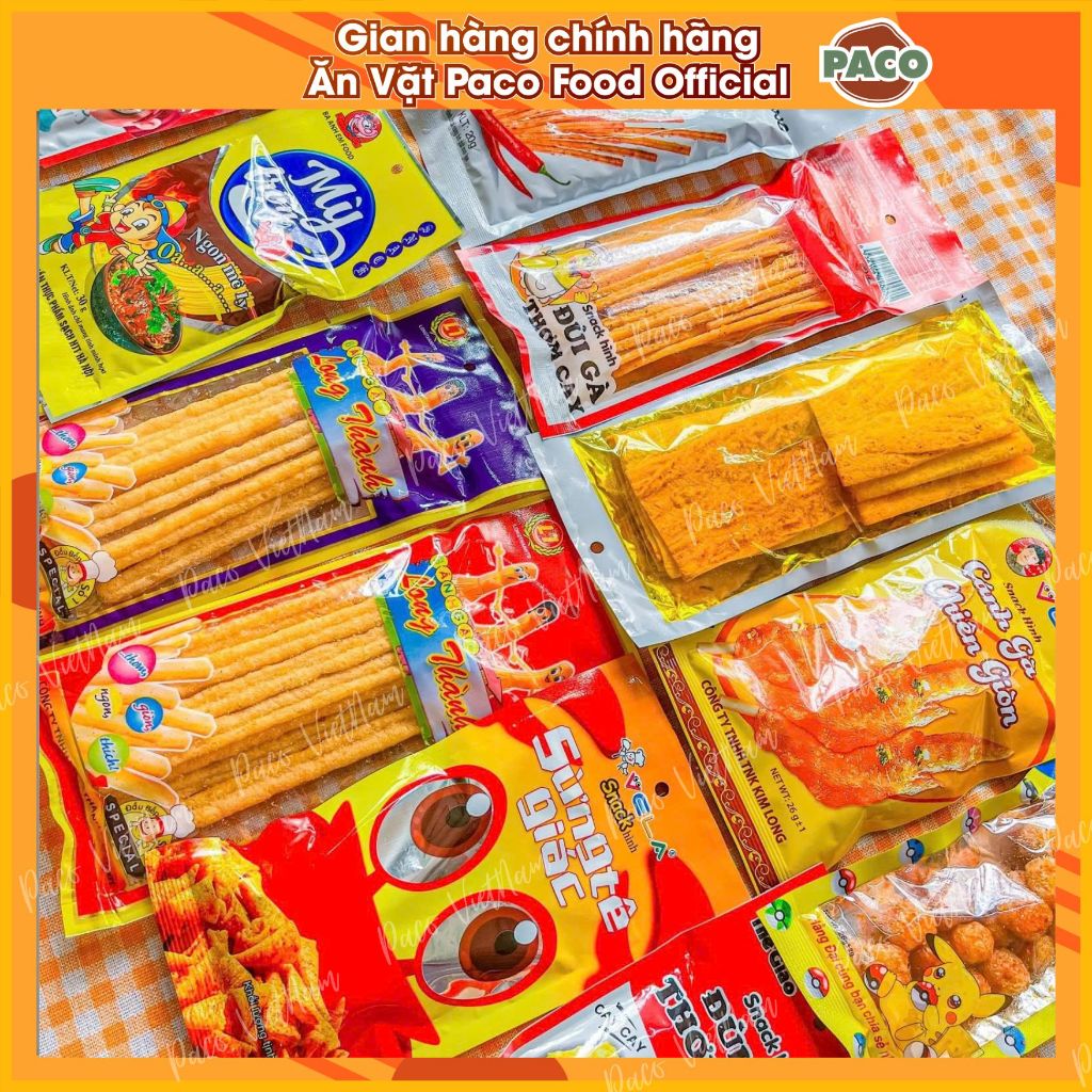 អាហារសម្រន់ហឹរម៉ាក Hang Dai/Thiep Giai វៀតណាម (ទម្ងន់ ២០ក្រាម - ៣០ក្រាម)