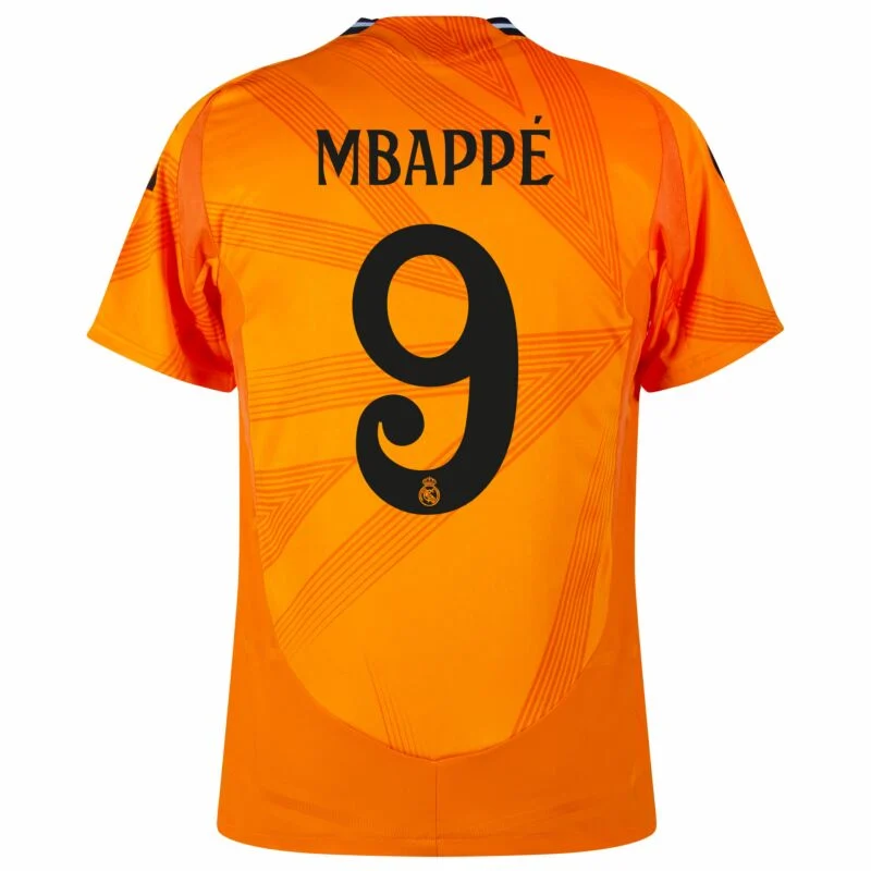 Real Madrid Mbappé 9 Away Shirt 2024-2025 Size:S-4XL