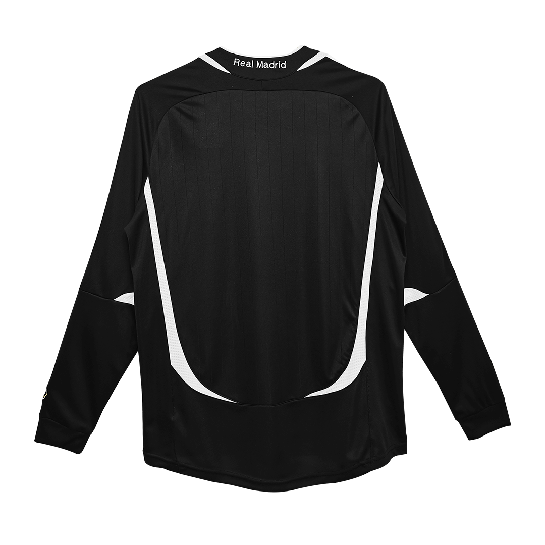 06-07 Real Madrid Away Retro Jersey Long Sleeve