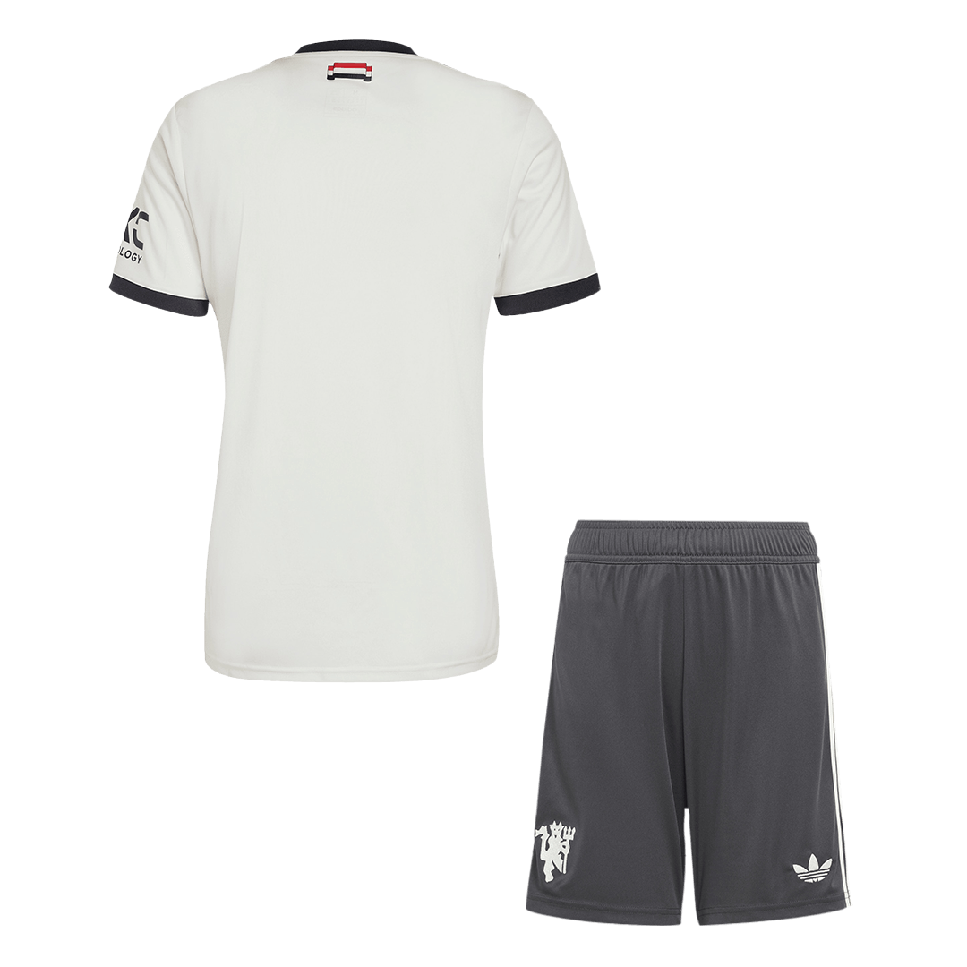 Manchester United Third Away Soccer Uniform Kits 2024-25