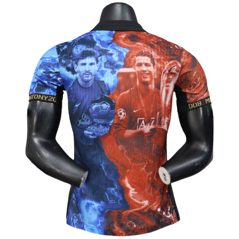 Manchester United Chelsea Messi Ronaldo Joint Commemorative Shirt 25-26