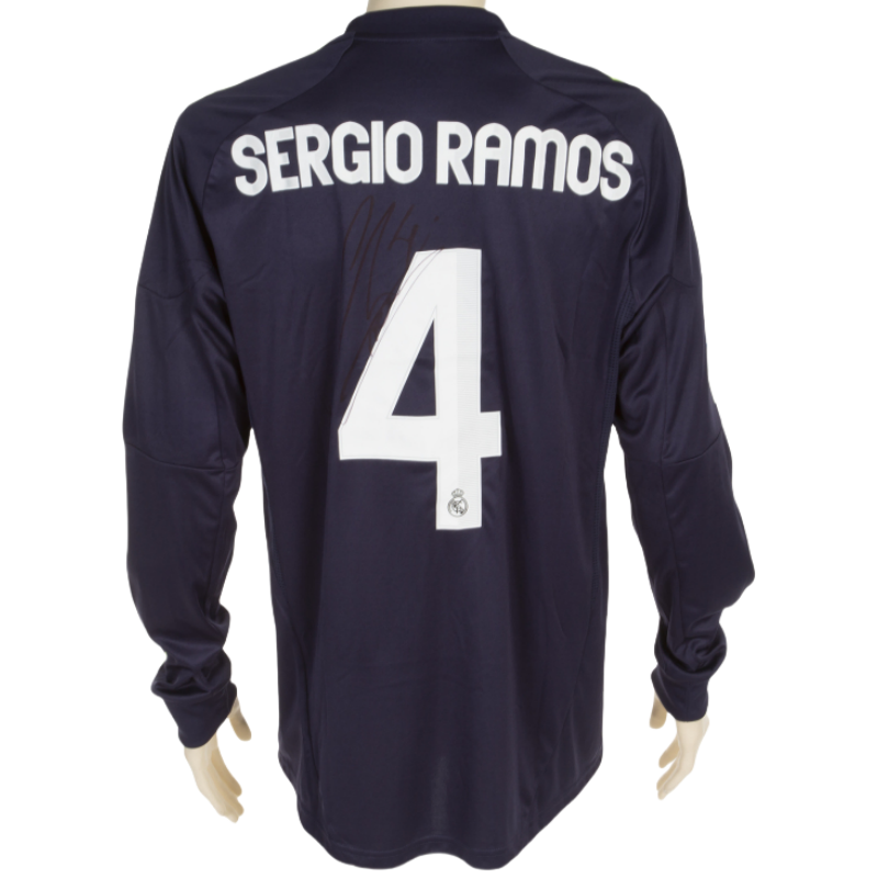 Real Madrid Third Away Retro Jersey Long Sleeve Shirt 12-13