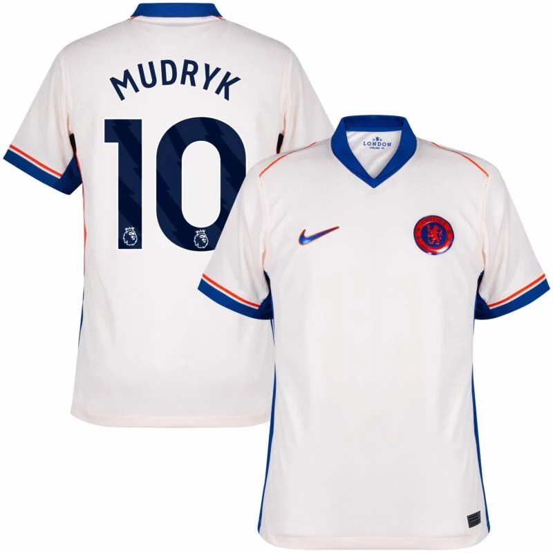 Chelsea Away Mudryk 10 Shirt 2024-2025 Size：S-4XL