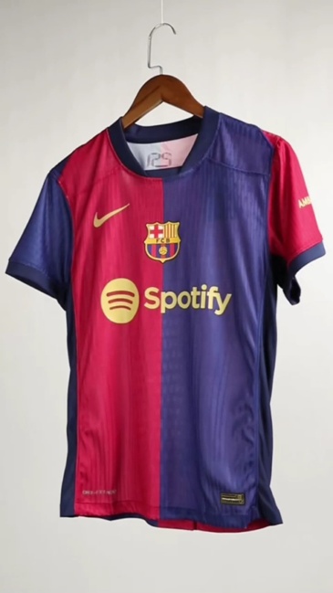 2024-25 Barcelona Home Jersey Player Version
