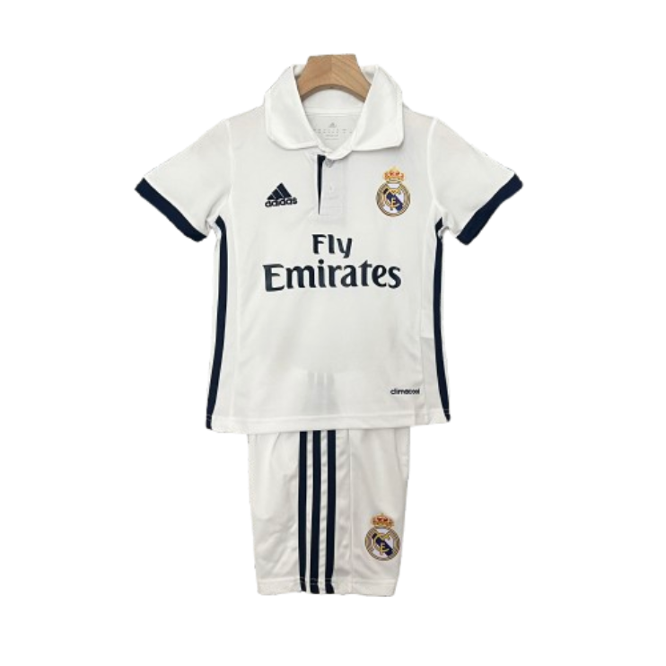 Real Madrid 16-17 Home Retro Kid Kits Jersey