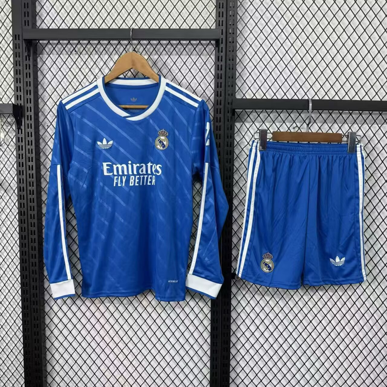 25-26 Kids Real Madrid Third Long Sleeve Jersey