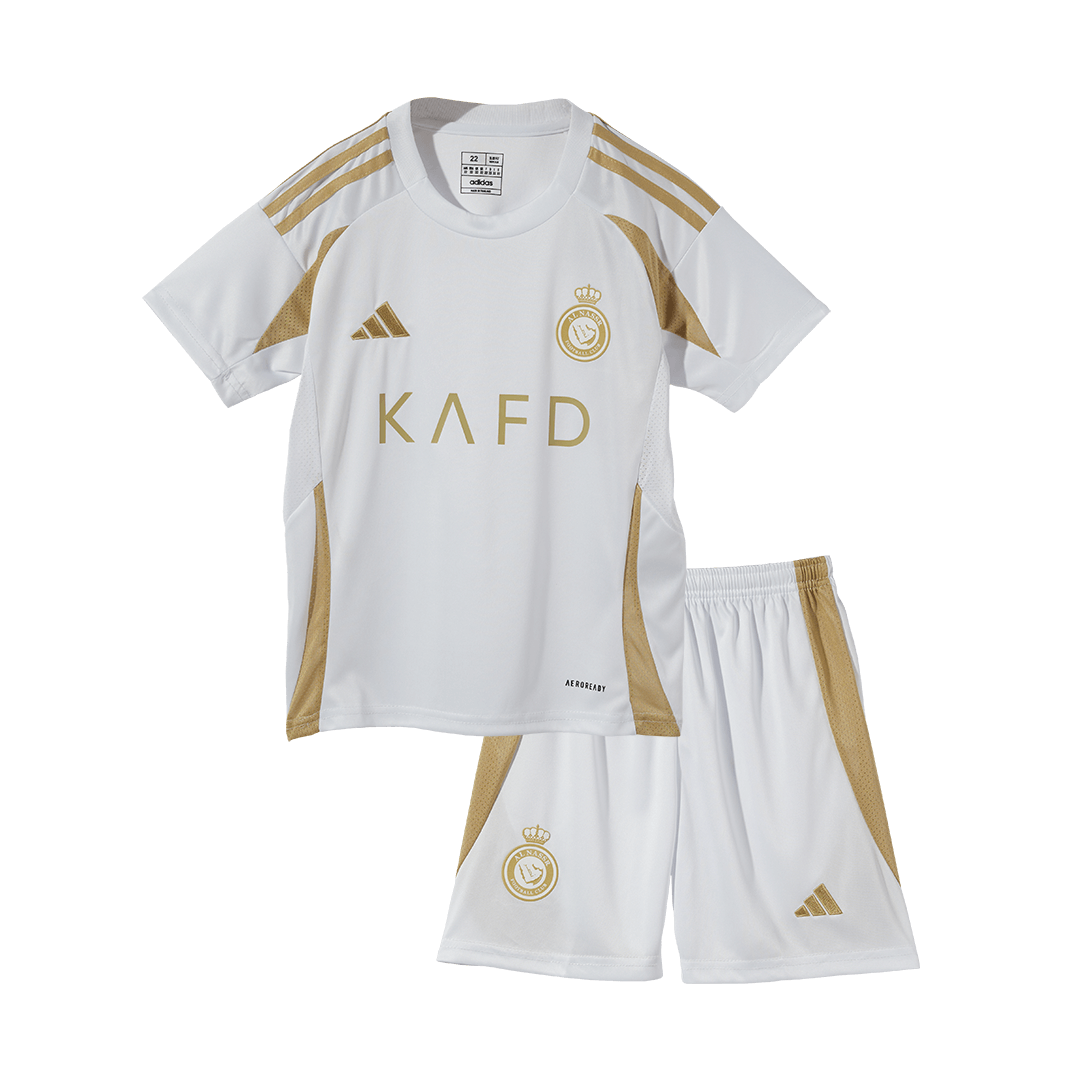 Kids Al Nassr Custom Third Away Soccer Kits 2024-25