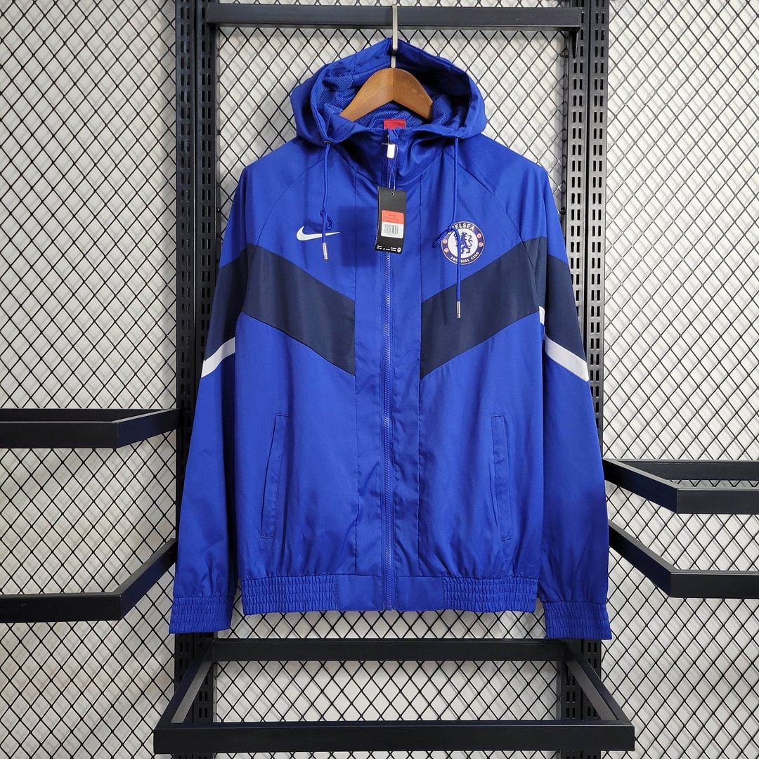 2023/2024 Chelsea Windbreaker Blue Football Shirt