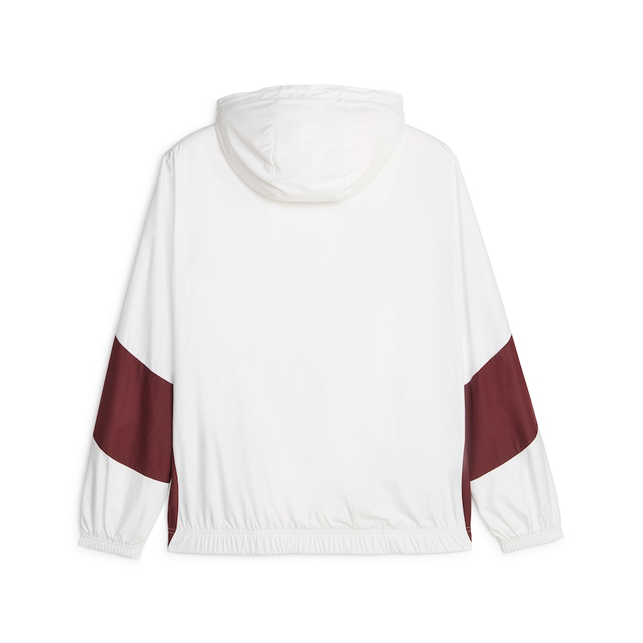 2024/2025 Manchester City Jersey Windbreaker White and Red