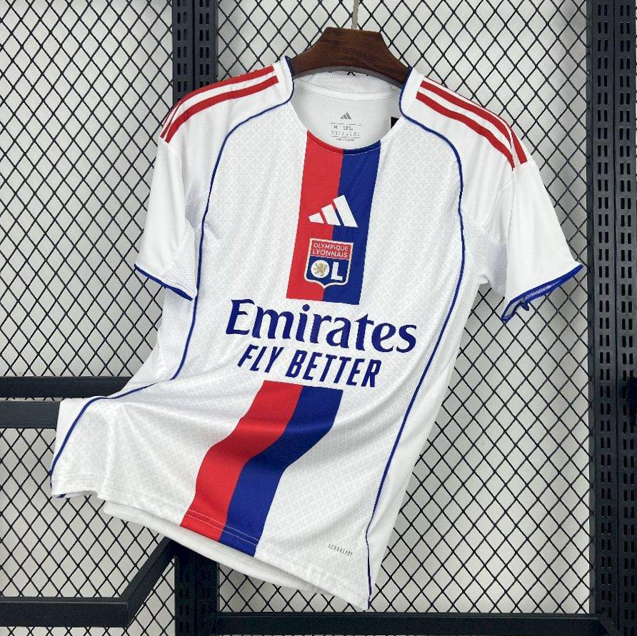 25-26 Olympique Lyonnais Home Jersey