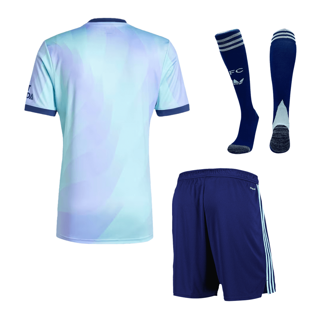 Arsenal Third Away Custom Full Soccer Kit 2024-25
