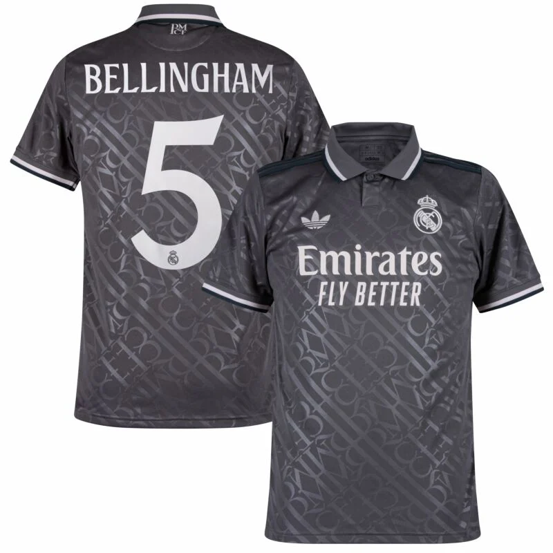 Real Madrid Third Bellingham 5 Shirt 2024-2025 Size：S-4XL