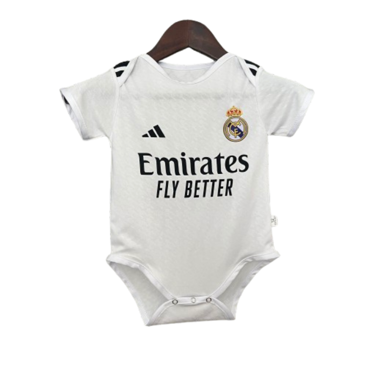 24-25 Real Madrid Home Baby Shirt