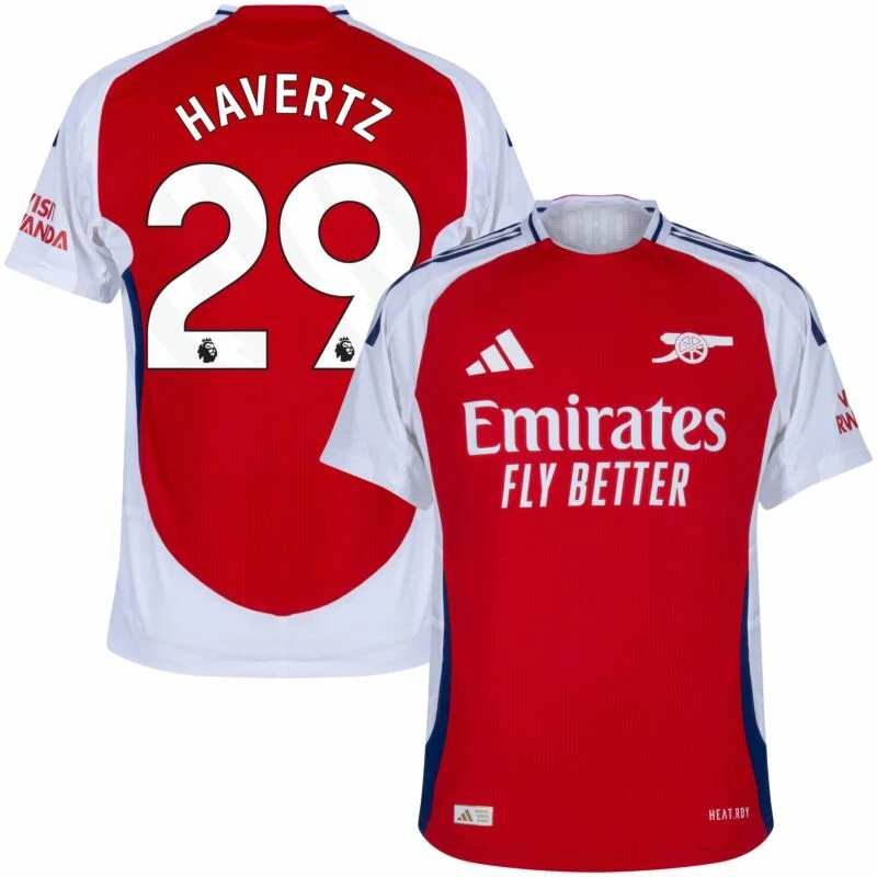 Arsenal Home Havertz 29 Shirt 2024-2025 Size：S-4XL