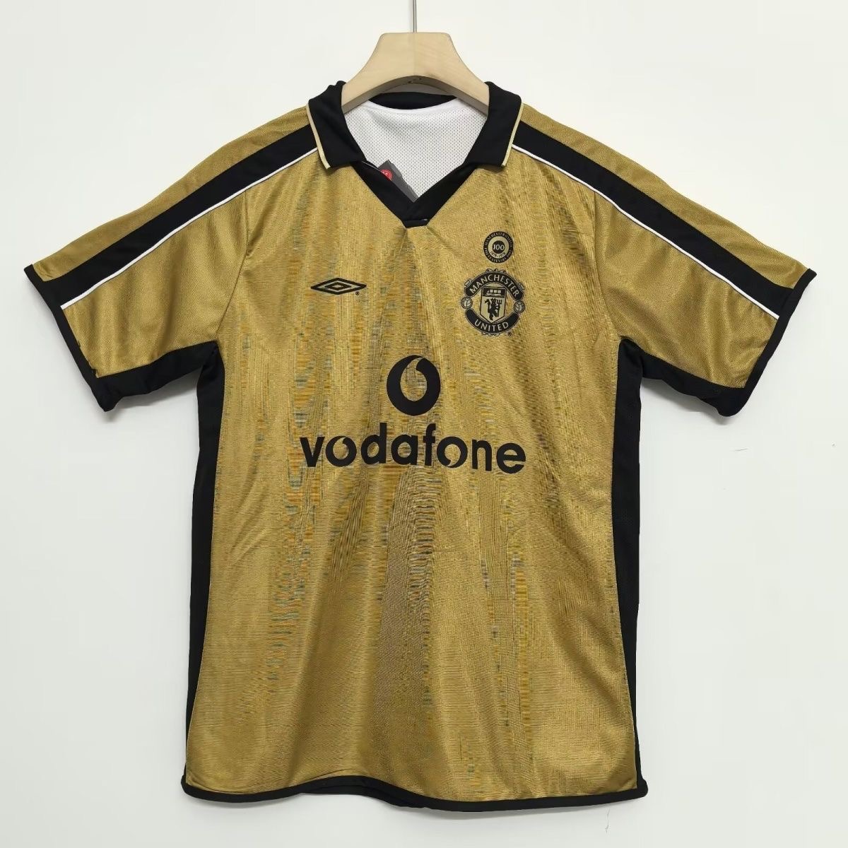 Manchester United Retro Jersey Away Shirt Centenary 2001-02