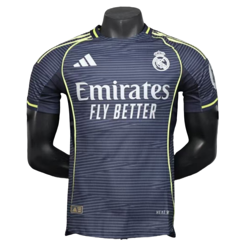 Real Madrid Away Soccer Jersey Player Version Shirt 25-26