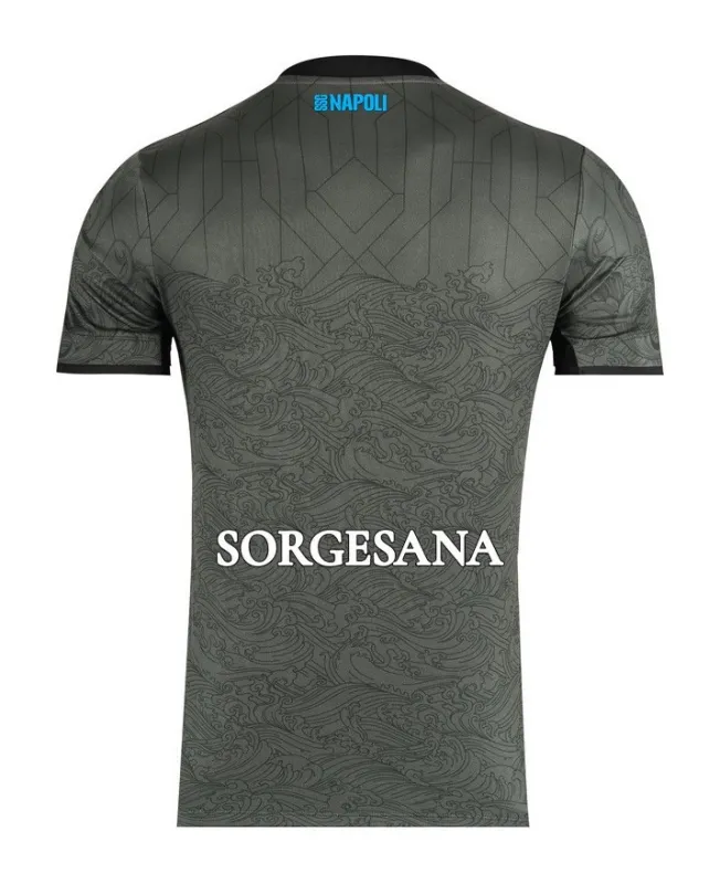 Napoli 24-25 Third Away Grey Replica Soccer Jersey