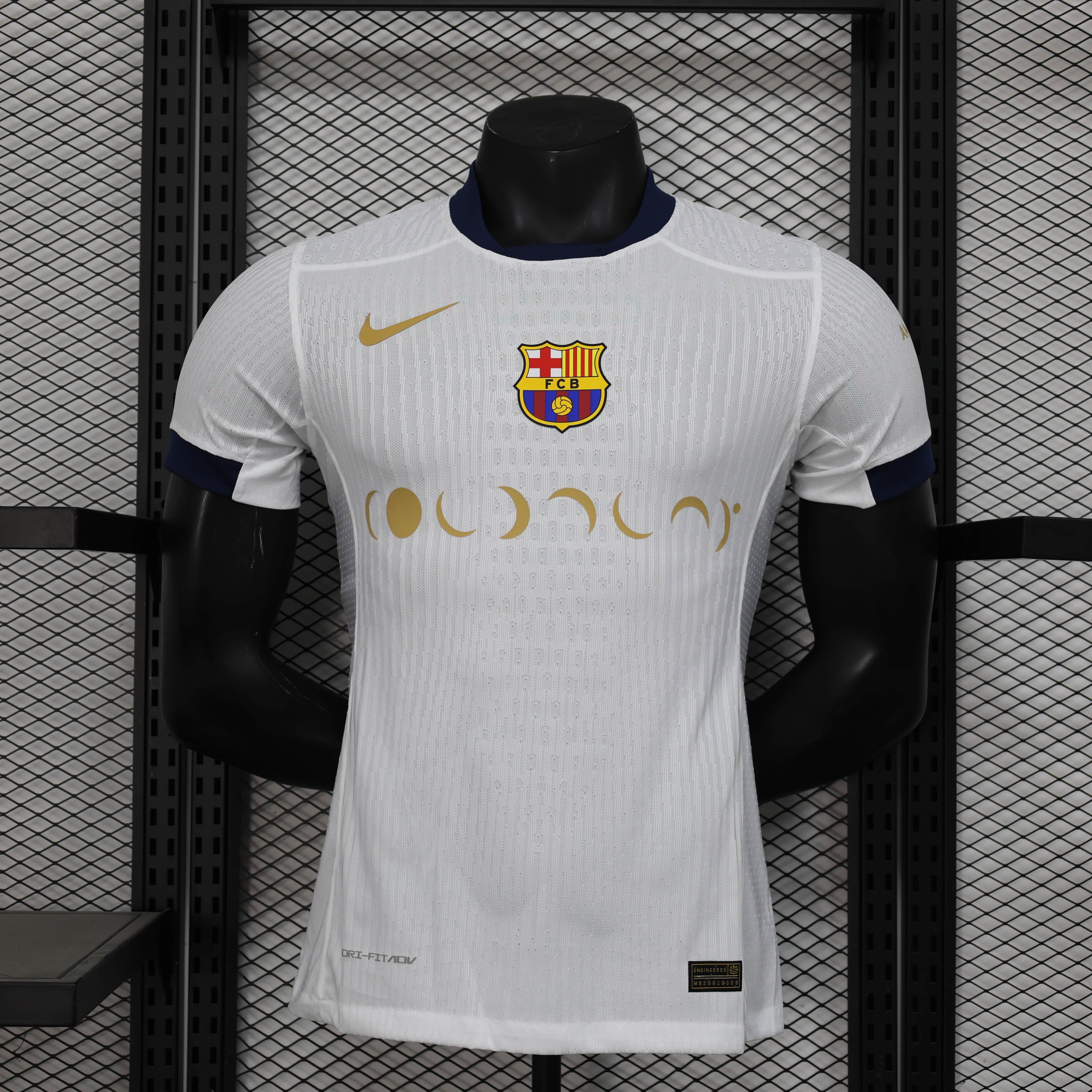 Barcelona COLDPLAY 24-25 Home White Player Version Shirt