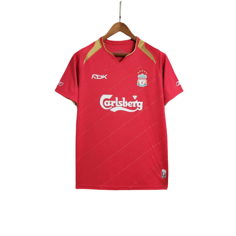 Retro Liverpool Home Football Shirt 2005/2006