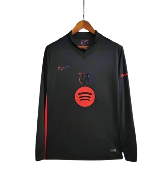 Barcelona Away Long Sleeve Jersey 2024-25