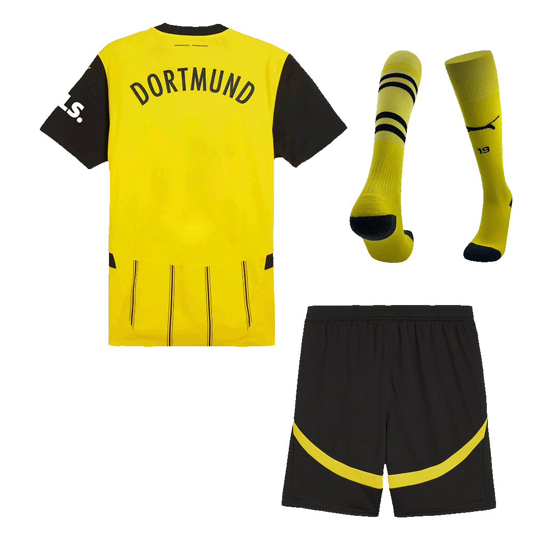 Borussia Dortmund Home Custom Full Soccer Kit 2024-25