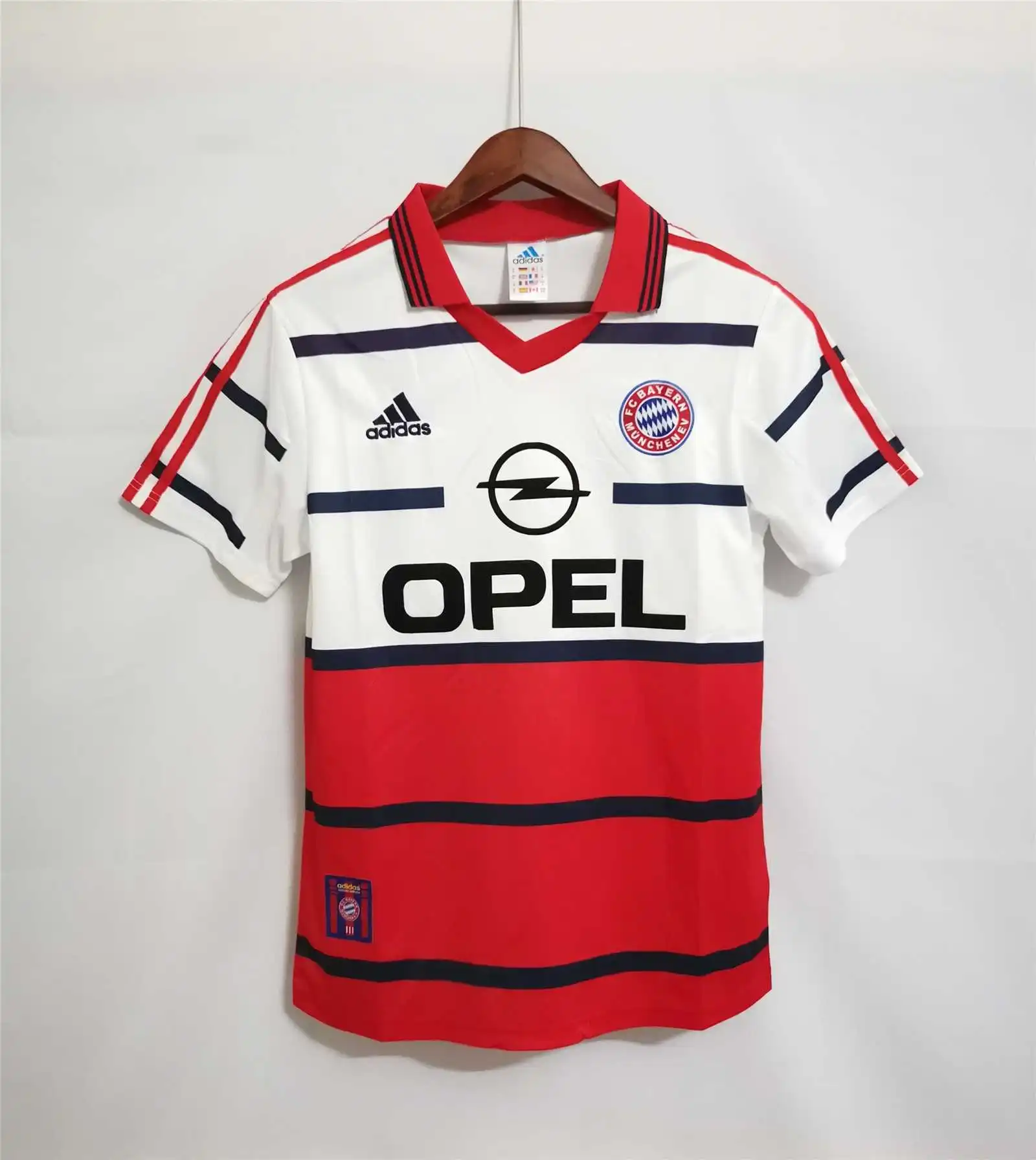 98-00 Bayern Munich Retro Jersey Away