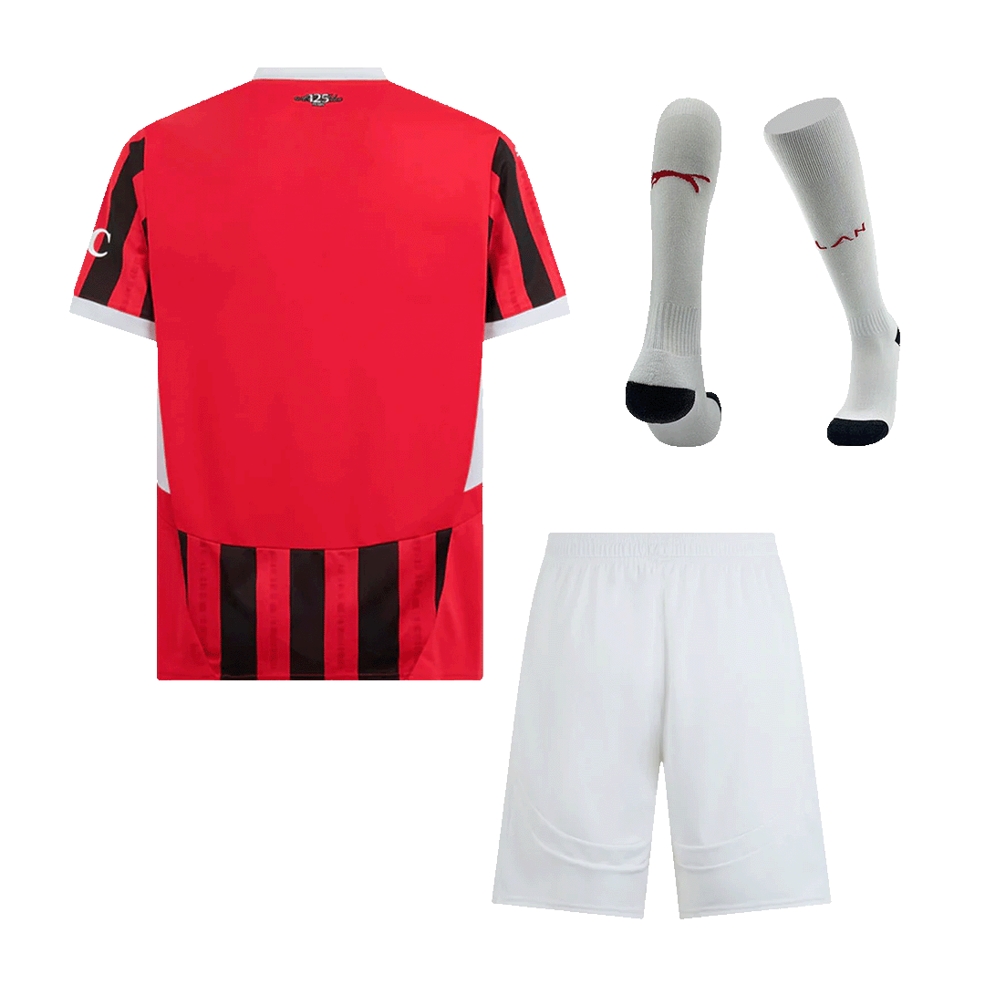 AC Milan Home Custom Full Soccer Kits 2024-25