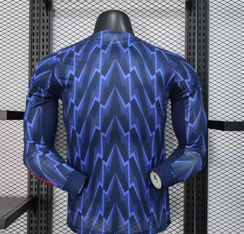 Player Version 25-26 Arsenal Away Long Sleeve Jersey