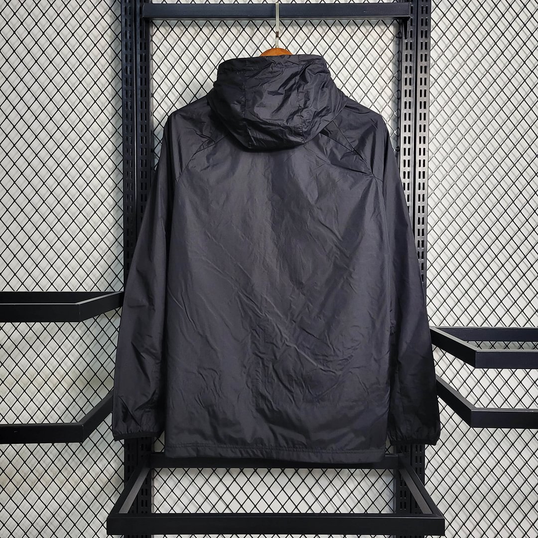 2023/2024 Corinthians Windbreaker Black Football Shirt