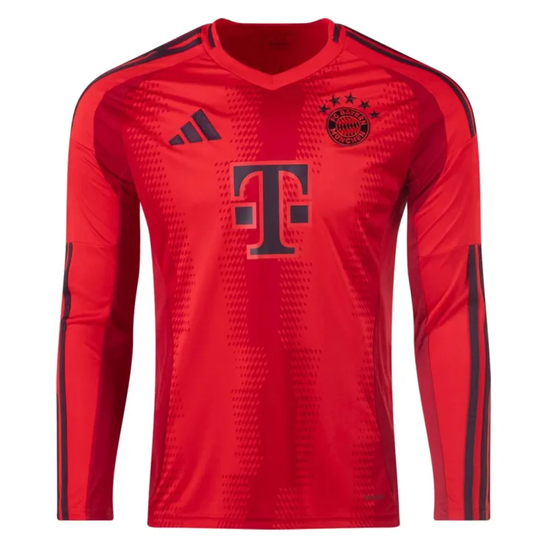 Bayern Munich Home Long Sleeve Jersey 2024-25