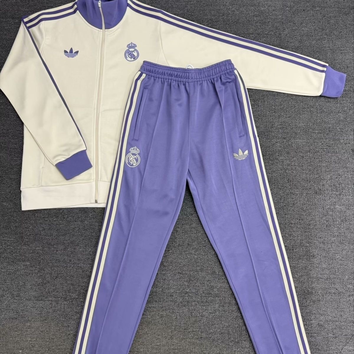 Adidas Men Real Madrid Track Top trousers Kits 24-25