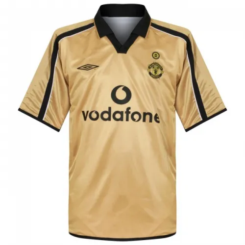 Manchester United Retro Jersey Away Shirt Centenary 2001-02