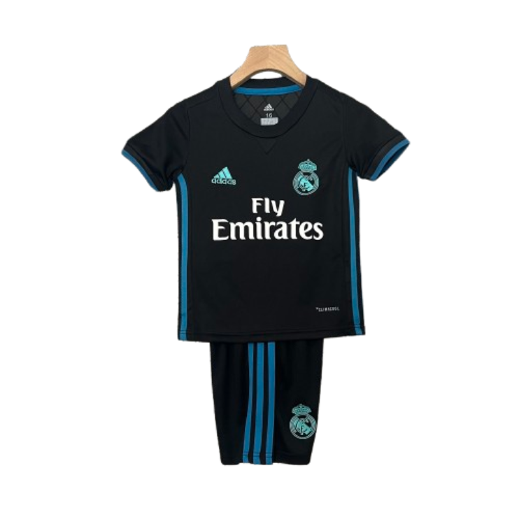 Real Madrid 17-18 Away Retro Kid Kits Youth Apparels Jersey
