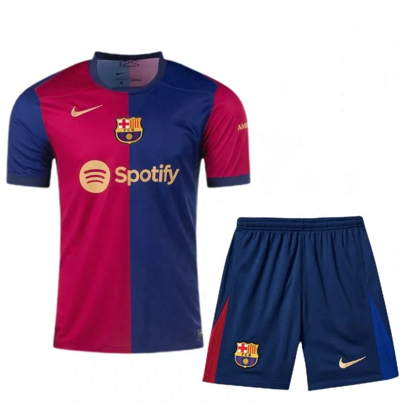 Barcelona Home Soccer Uniform Kits 2024-25