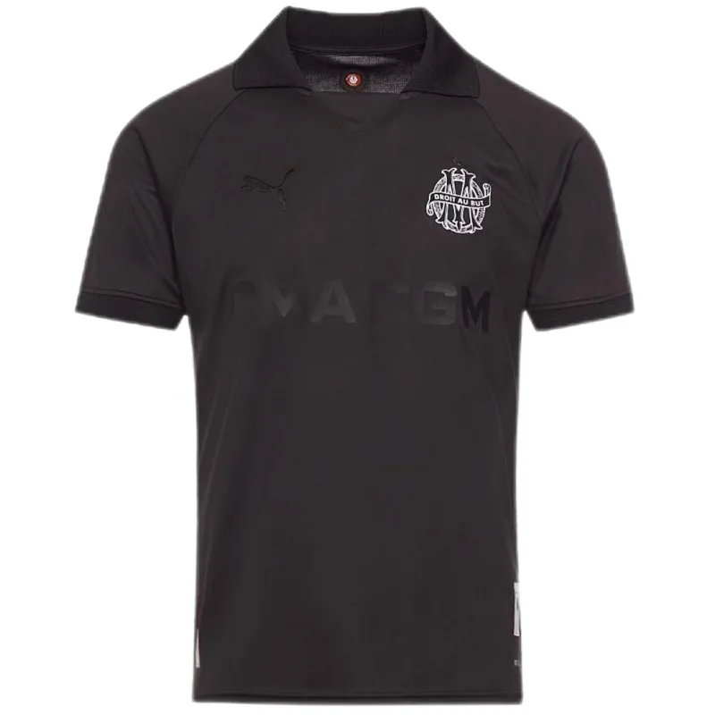 Marseille 125-Years Anniversary Black Jersey 2024-25