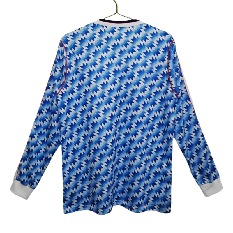 Manchester United Retro Jersey Away Shirt Long Sleeve 1990-92