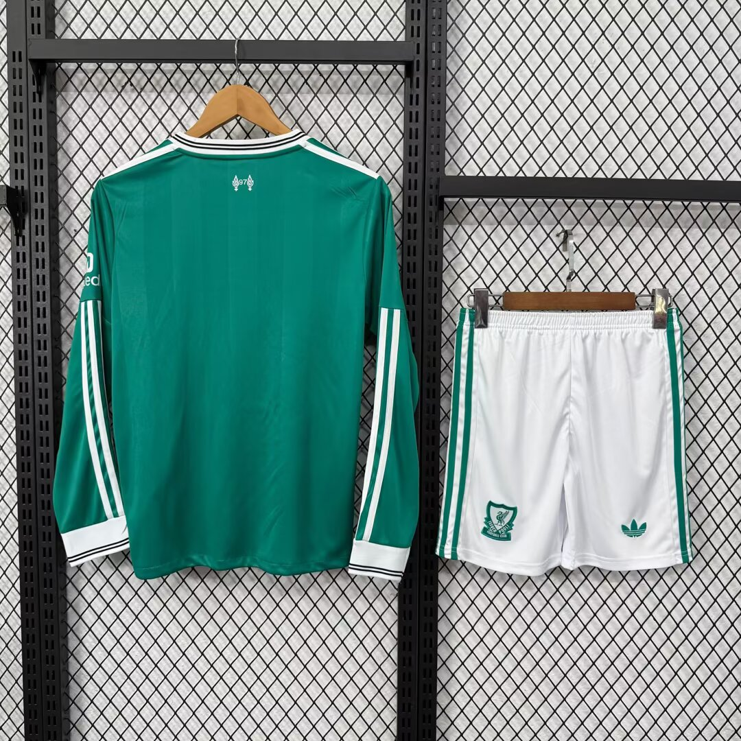 25-26 Kids Liverpool Third Long Sleeve Jersey