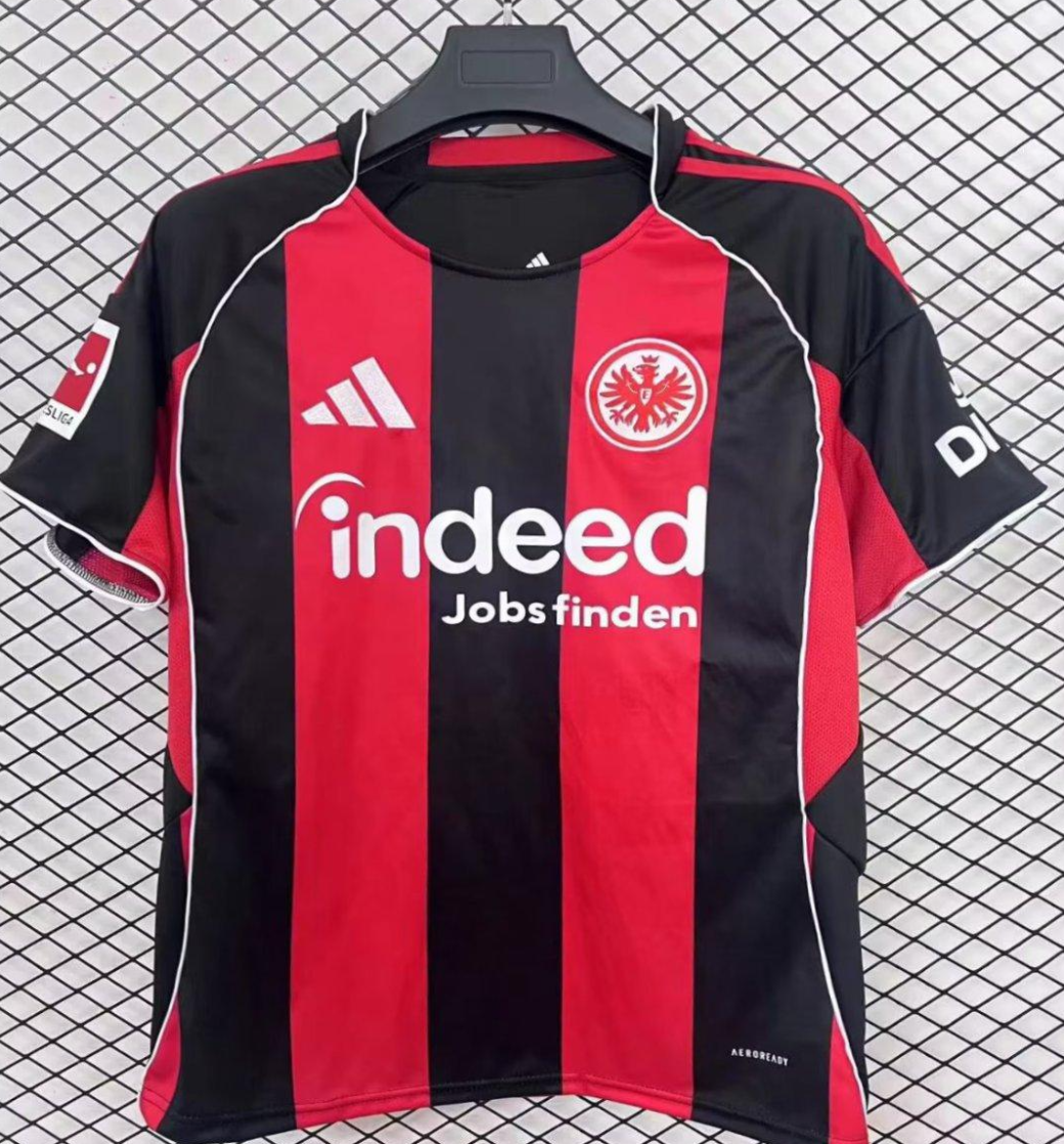 25-26 Eintracht Frankfurt Home Jersey